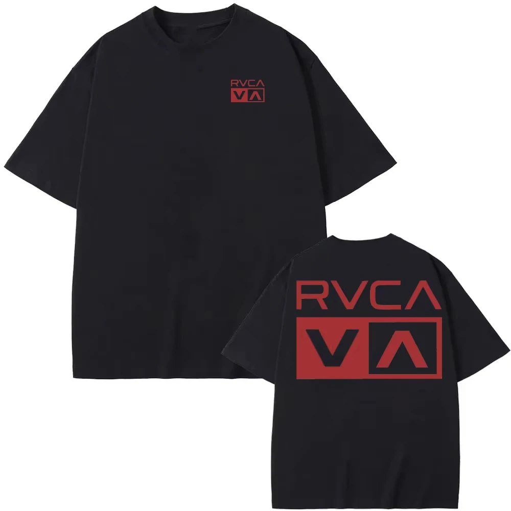 Футболка RVCA, черная, летняя, – обзор и цена Summer Clothing Brands