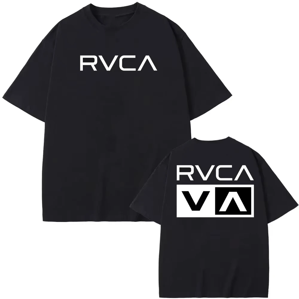 Футболка RVCA, черная, летняя, – обзор и цена Summer Clothing Brands